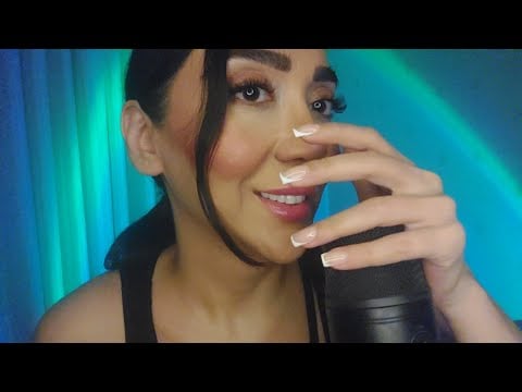 ASMR 😴🌙 Soft Mouth Sounds & Close-Up Hand Movements