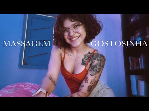 ASMR ~ Massagem nas costas ✨ULTRA RELAXANTE✨para acabar de vez com sua dor