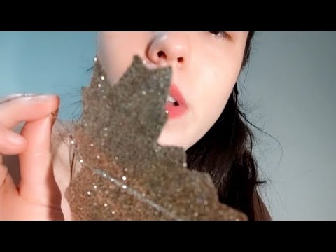 ASMR sensitive ear cleansing RUBBER GLOVES