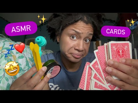 ASMR - Card Reading After Sedations  (Kristen)