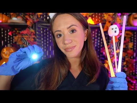 ASMR Fall Themed Cranial Nerve Exam 🍂 (testing your autumn senses)