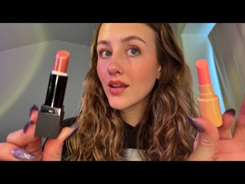 Soft Spoken ASMR Doing Your Makeup 💄 Wooden Tools Vs. Traditional Brushes | Personal Attention