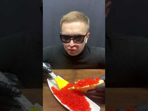 The Most SATISFYING Red Caviar ASMR 🤤🔴 #shorts
