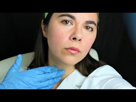 ASMR Laryngitis Checkup - Lost Voice - Gloves - Soft Spoken..