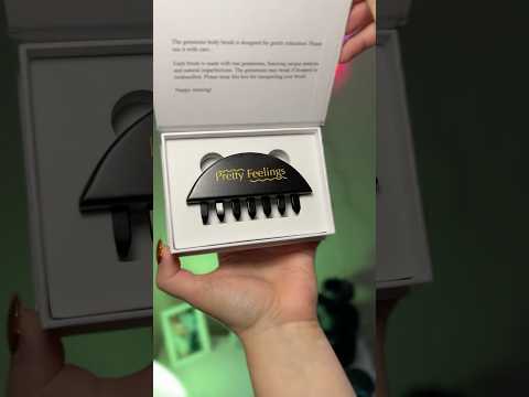 ASMR UNBOXING CRYSTAL AND GEMSTONE MASSAGE TOOLS 💎💙 #asmr #relax #unboxing #tingles  #relaxing