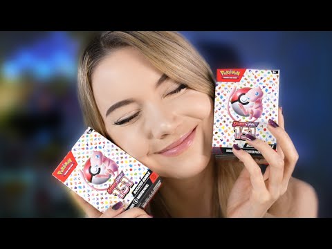 ASMR | Opening The Rare 151 Expansion Pokemon Card Packs