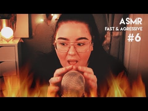 ASMR 🔥 SNABBA & AGRESSIVA TRIGGERS #6
