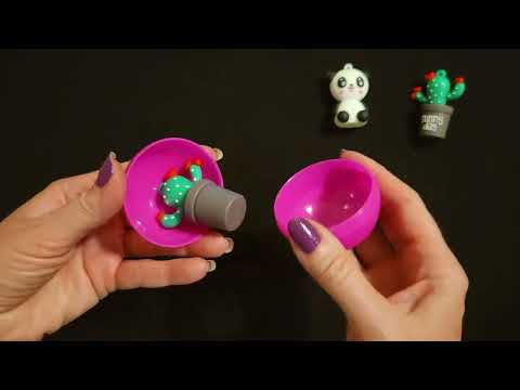 ASMR | Opening Surprise Blind Balls (Whisper)