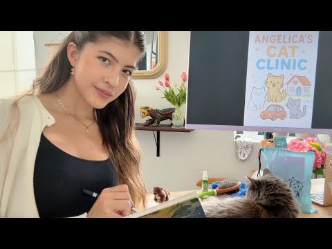 ASMR Visita al Veterinario 🐈🤍