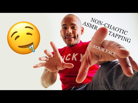 NON-CHAOTIC ASMR TAPPING YOUR FACE