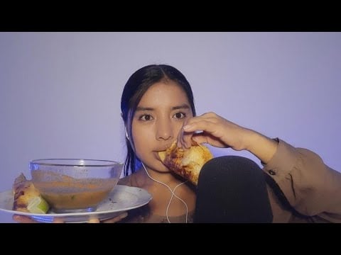 ASMR comiendo tacos de birria 🌮 | Colaboración con @asmrmaribel4436