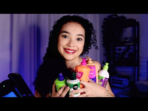 ASMR - Mostrando Meus Segredos de Cabelo✨️ (Voz Suave Natural)