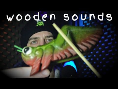 Wood Triggers 😴 Pajama Party Experimental #ASMR #SleepAid