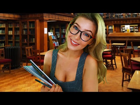 ASMR AWKWARDLY FLIRTY Study Buddy Roleplay 📚