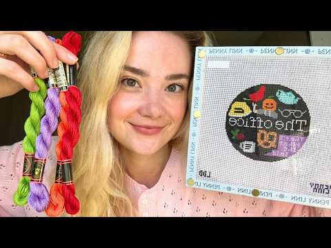 ASMR Needlepoint Store Roleplay! 🪡 Custom Starter Stitch Kit | Lofi
