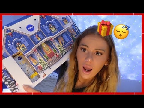 ASMR 🎄Calendrier de l’avent Nivea (CREAM, HUILE, MASSAGE ...)