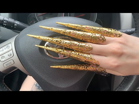 Car ASMR w/ CLAWS! | Tapping and Scratching