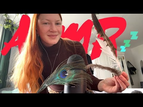 German ASMR ☾ Einschlafen in 10 Minuten ☾ sensitive mic & 🪶