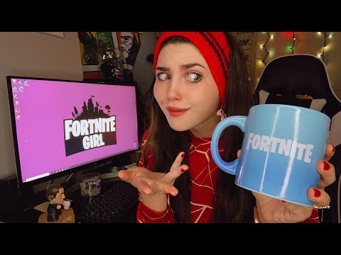 GAMER GIRL VENTS | ASMR Fortnite NOOB 🎮