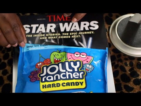 STAR WARS MAGAZINE ASMR JOLLY RANCHERS | Return Of The Jedi