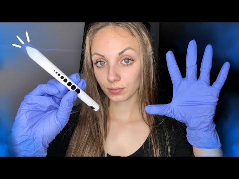 ASMR Cranial Nerve Exam! 🧠 (Glove Sounds)