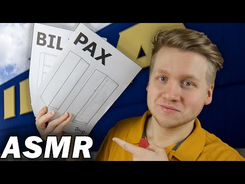 ASMR | Der IKEA-MITARBEITER entwirft deinen SCHRANK! (Roleplay) auf Deutsch/German