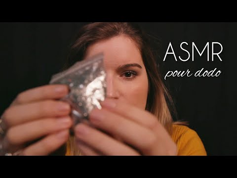 FR ASMR 🕊 PETITS SONS SUPER RELAXANTS POUR DORMIR RAPIDEMENT 😍 - Tapping et chuchotements