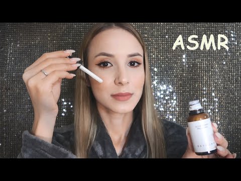 ASMR - ME MAQUIANDO COM AS MAKES NOVAS!