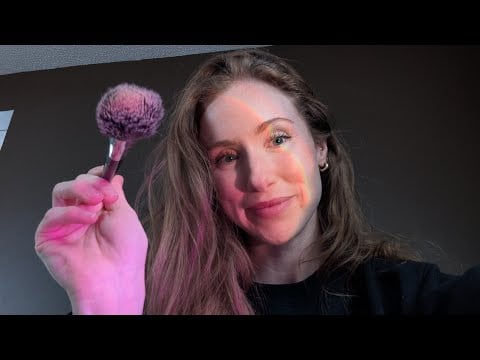 Chatty galpal does your makeup 💄👩🏼‍🎤 ASMR | whisper & soft spoken