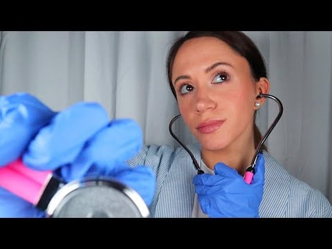 ASMR / Comprehensive Physical Exam (realistic)