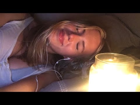 ASMR but I’m falling asleep (reading, camera touching, hair brushing)