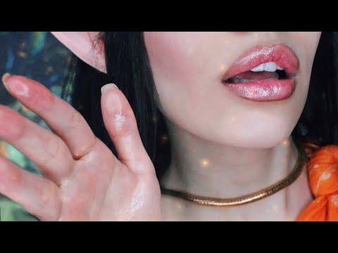 Fairy Ear Massage ASMR 🧚‍♀️ Soft Oil Dripping 💧+ Gentle Ear Attention for Sleep