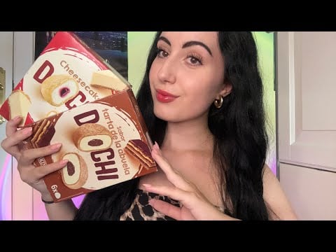 ASMR ~ Eating Ice Cream Mochis 🎀 #asmr 