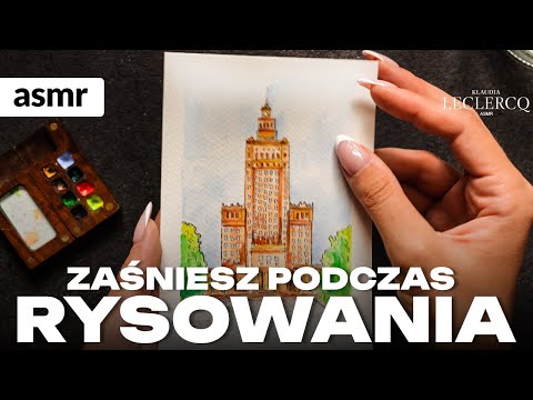 ZAŚNIESZ PODCZAS RYSOWANIA ASMR po polsku