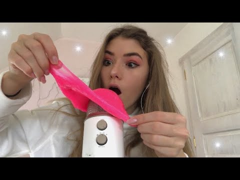 ASMR- Slime auf dem Mikrofon!💞(ASMR Deutsch/German)