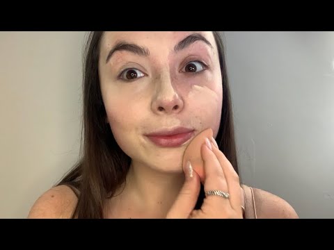 ASMR DOING MY MAKEUP | GLOWY EVERYDAY MAKEUP