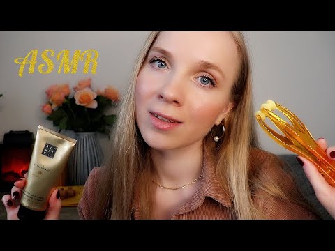 ASMR SUOMI Käsihoito SPA-hetki Yhdessä ROLEPLAY (Osa 2) 🧡ASMR Personal Attention 🧡