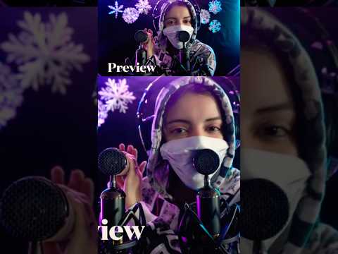This Masked ASMR Sounds Like Your Ears Are Covered 😷✨ (Paper Roll Sounds)