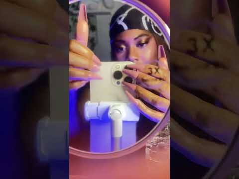 No Talking camera tapping #asmr #tingles #youtube