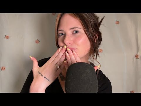 ASMR Applying Nail Set + Whispered Chat 💅🏻