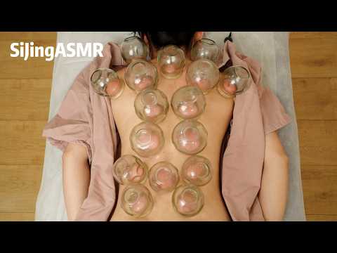 ASMR🔥Cupping Therapy Experience 😆 A Full Back Session That Was Surprisingly Relaxing!