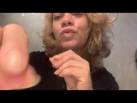 ASMR RELAXANTE para você sentir muitos arrepios hand mouth sounds + indução ao sono com voz suave