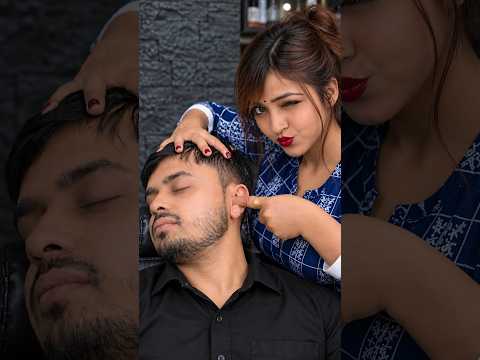 Most Relaxing ASMR Head Massage Ever - You Will Feel The Peace #shorts