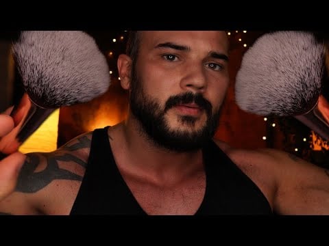 ASMR Its Okay, Im Right Here | Brushing You to Sleep - Relaxing Face Personal Attention