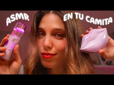 ASMR TE PREPARO para DORMIR en TU CAMITA... 🌙✨ Atención Personal hasta que te duermas 💆🏼‍♀️