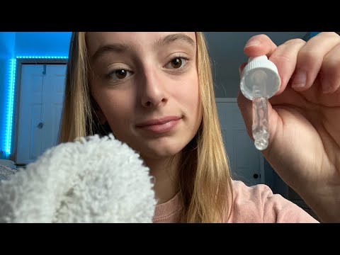 ASMR | Washing Your Face + Doing Your Skincare 🧼