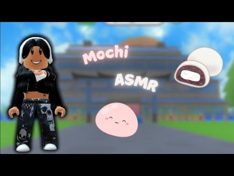 [Roblox ASMR] EATING MOCHI!! (chewing & mouth sounds) 😴 | Mochi Tycoon
