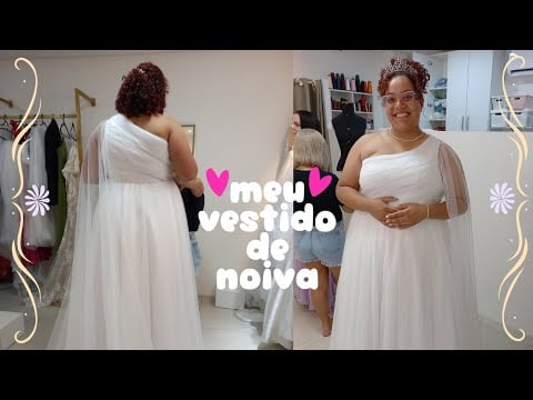 ASMR DIÁRIO DA NOIVA 💒 o meu VESTIDO DE CASAMENTO 💖✨