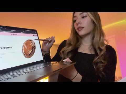ASMR crumbl cookies RP 🩷🍪 ~ soft spoken, lofi