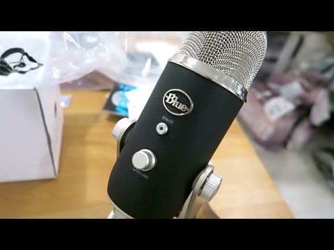 ASMR | UNBOXING MY BLUE YETI PRO MICROPHONE